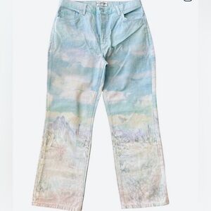Free People Multicolor Ankle & Cropped Jeans